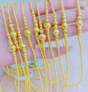 Dây chuyền bi mẫu mới 24k 