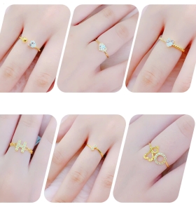 Mẫu nhẫn đẹp 18k