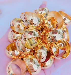 NHẪN TRƠN VÀNG 24K