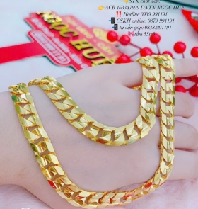Dây chuyền nữ 24k mẫu mới 02