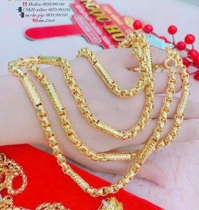 Dây chuyền nữ 24k mẫu mới 01