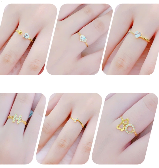 Mẫu nhẫn đẹp 18k